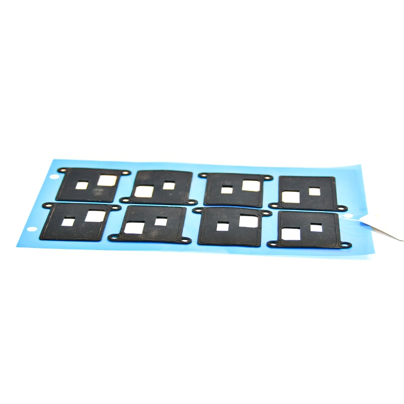 Custom Anti Static Masking Self Adhesive Silicone Rubber Sealing Gasket Part