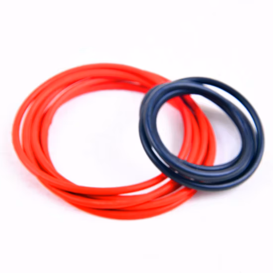 Anéis-O de borracha personalizados da fabricação OEM do silicone NBR FKM EPDM selagem resistente ao calor